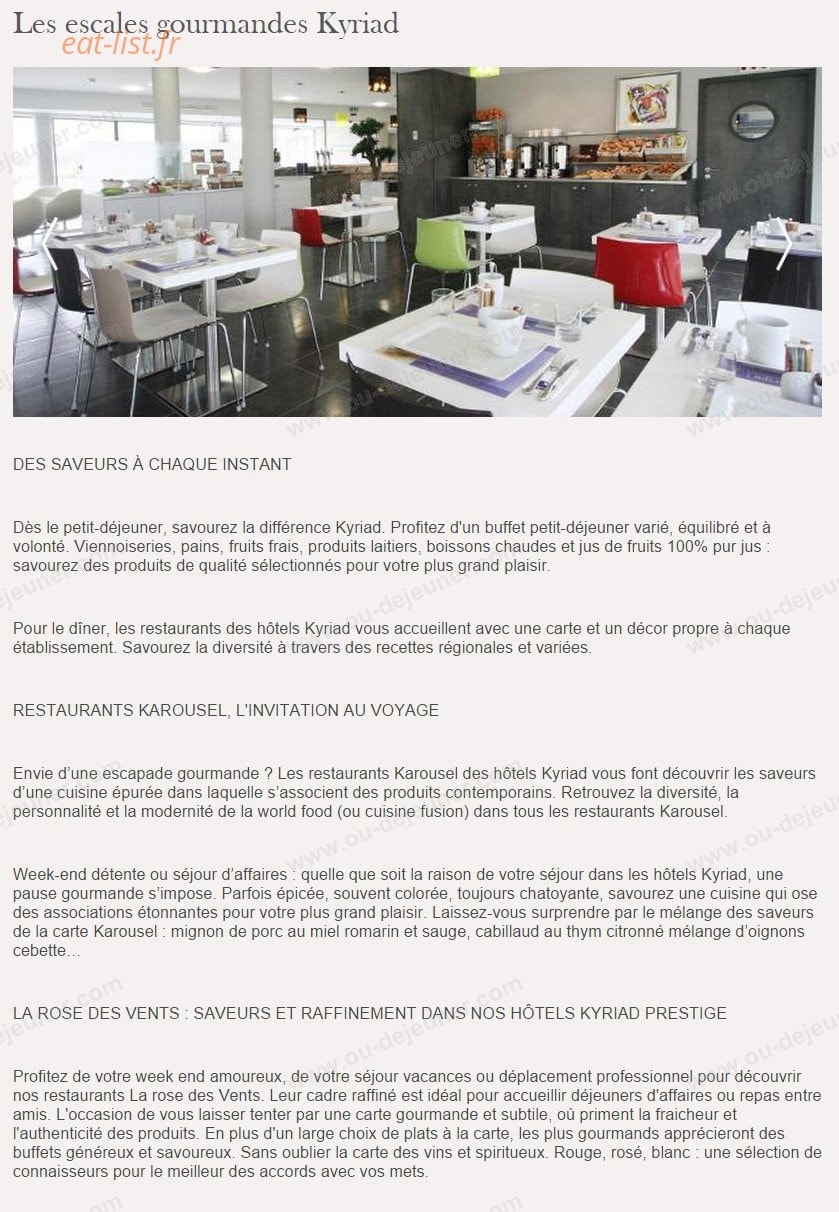 Kyriad — carte page 1