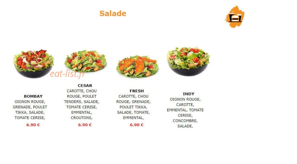 The Naanwich — carte page 4