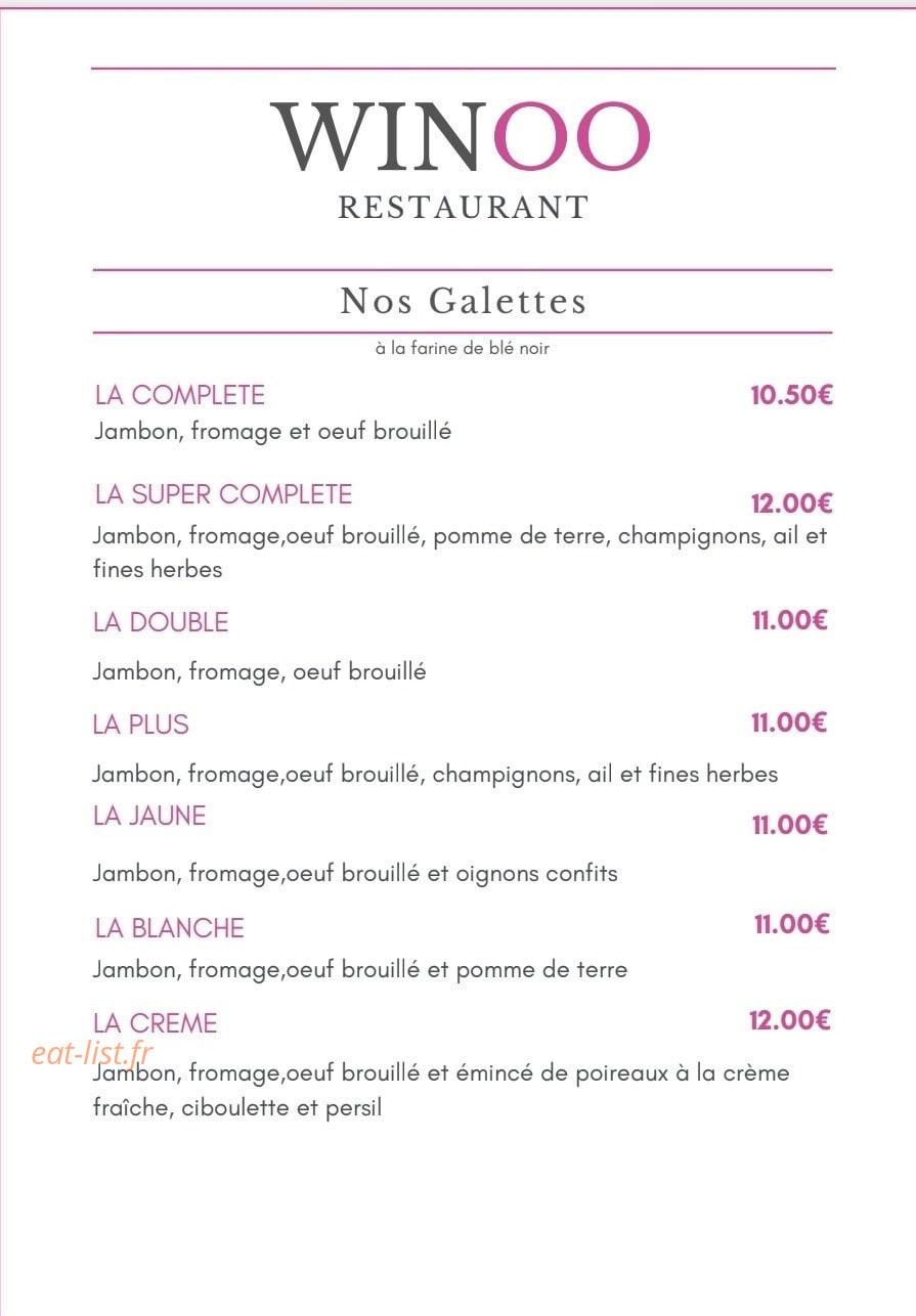 Winoo — carte page 1