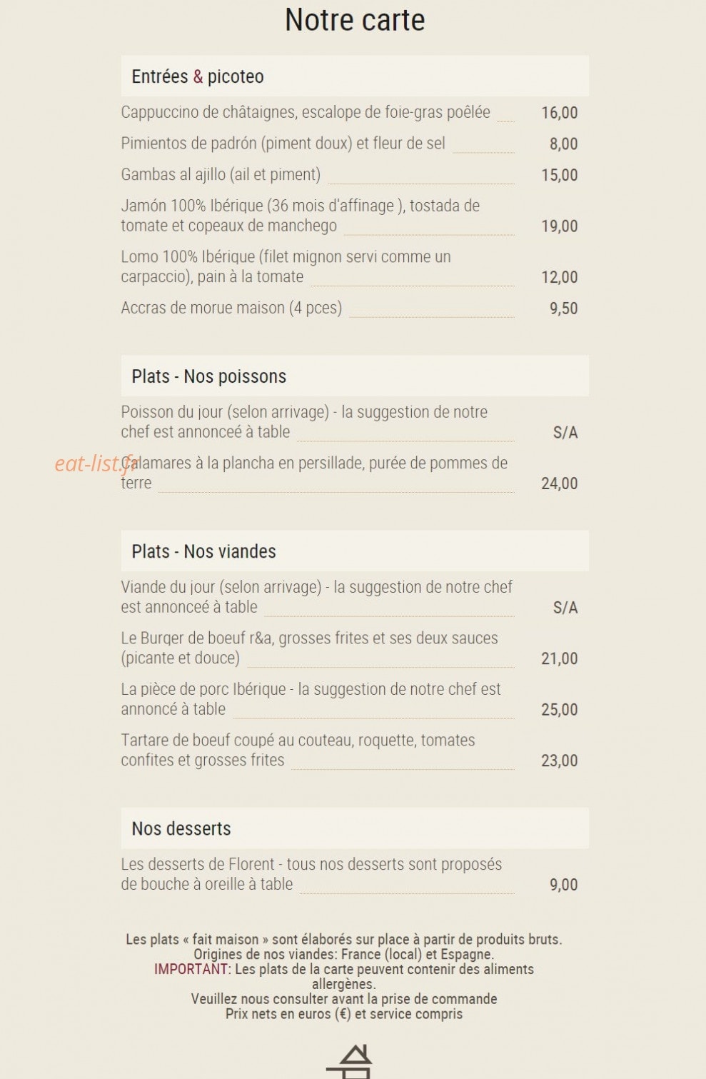 Rita et Albert — carte page 1
