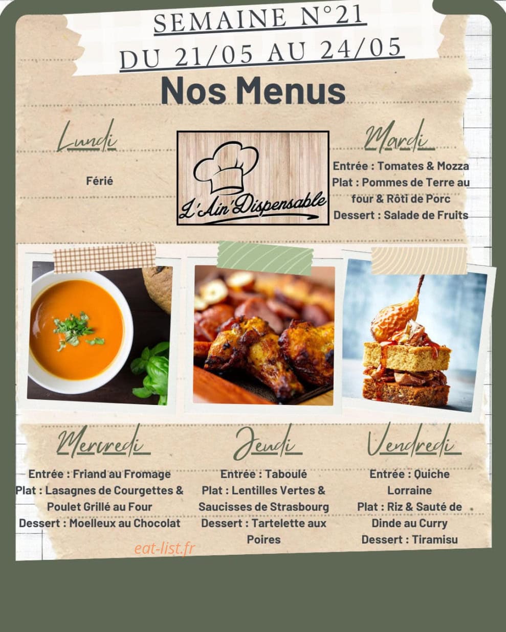 L'Ain'Dispensable — carte page 1