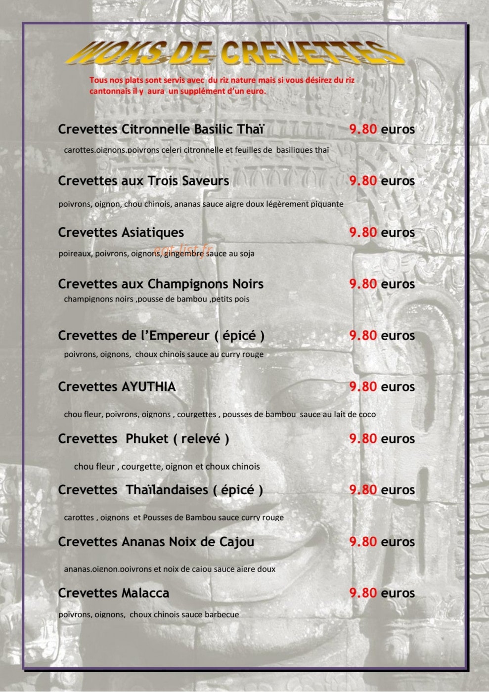 Le Cambodiana — carte page 7