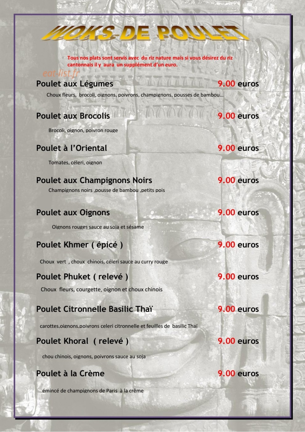 Le Cambodiana — carte page 5