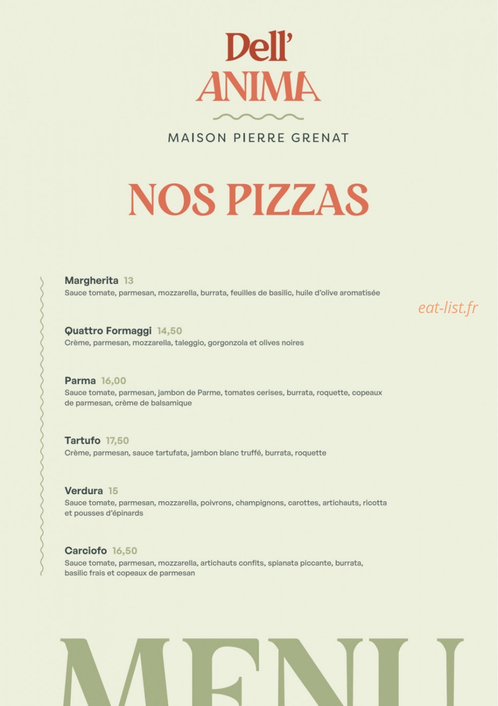 Dell'Anima — carte page 4