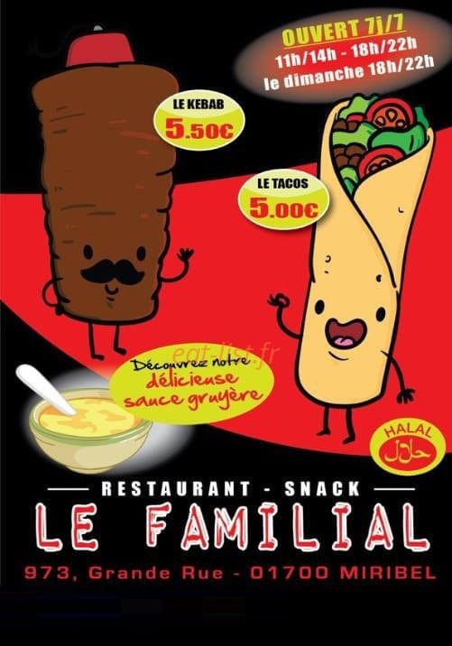 Le Familial — carte page 1