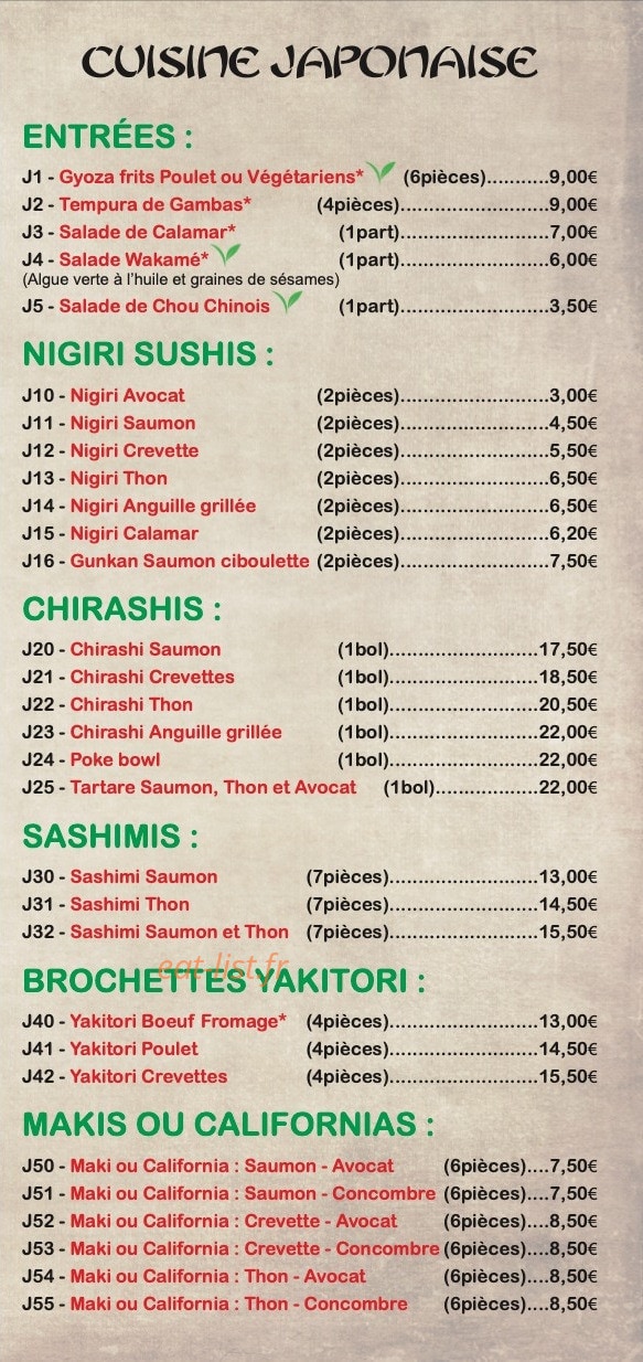 Asia Time — carte page 6