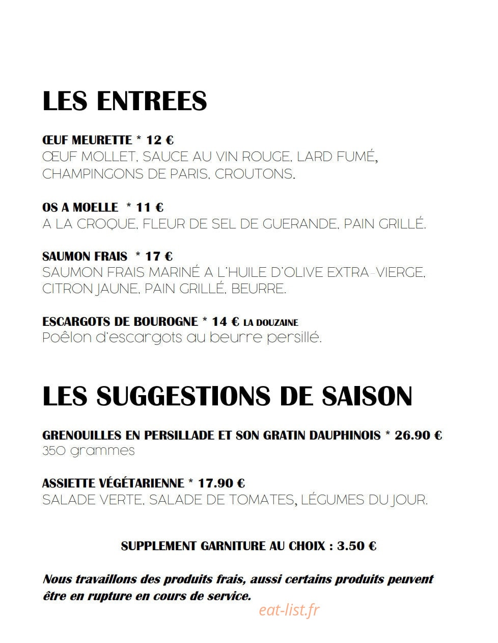 La comédie — carte page 3
