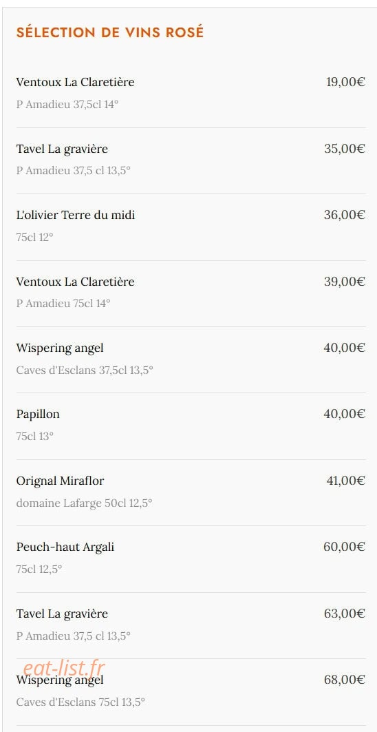 Le chanel — carte page 3