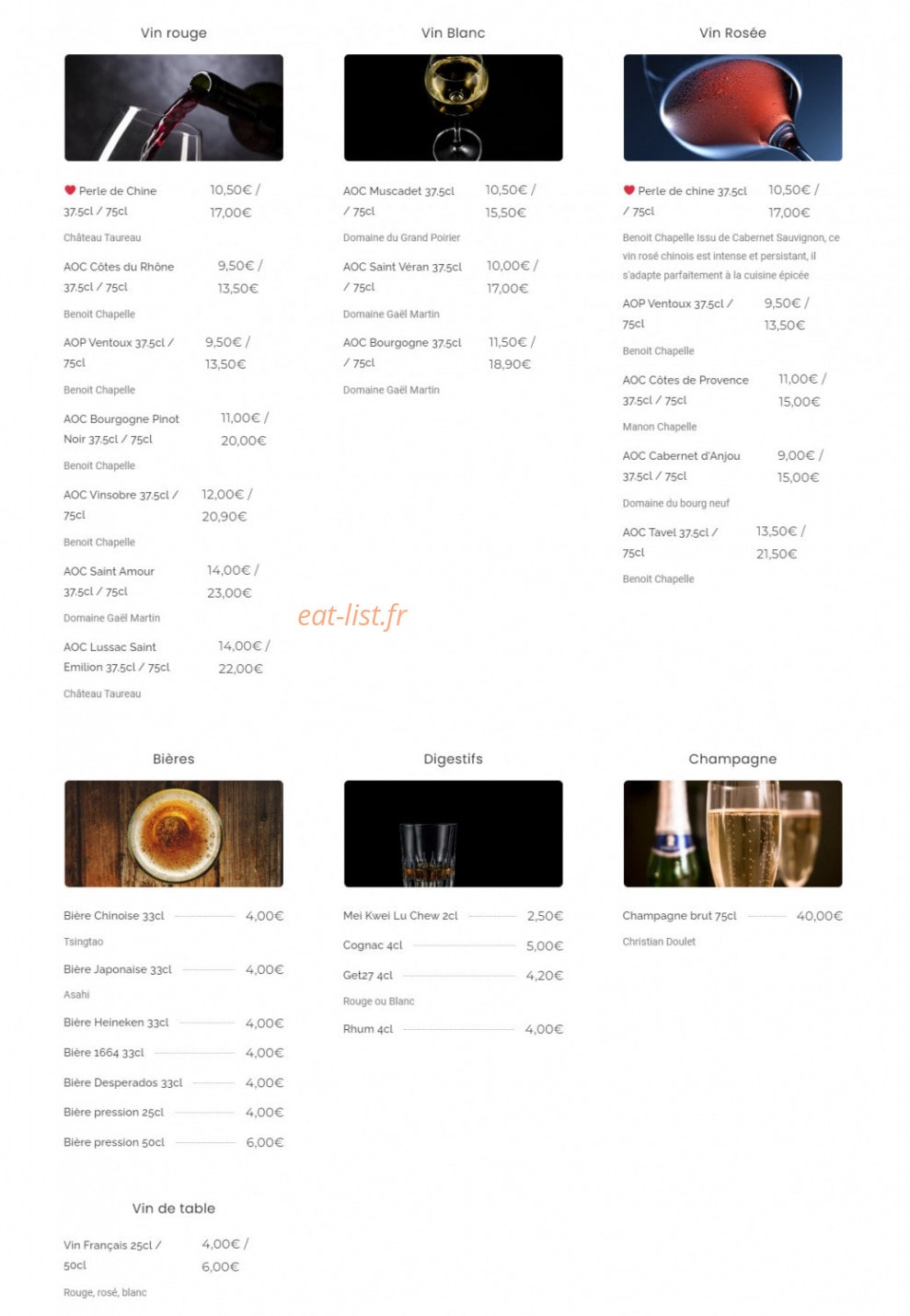Royal Meximieux — carte page 2