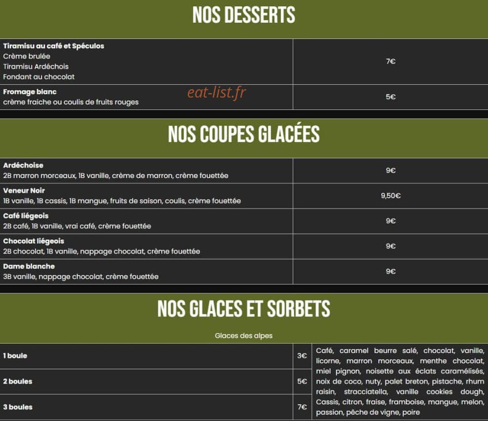 Le Veneur Noir — carte page 4