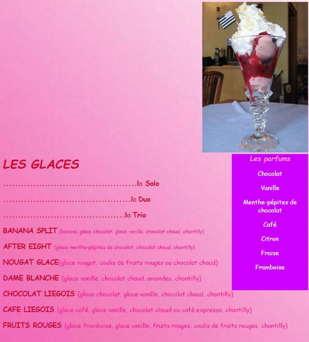 Crêperie du Port Galland — carte page 4
