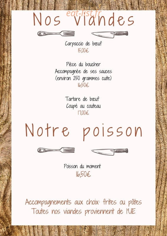 La Table Marbozienne — carte page 2