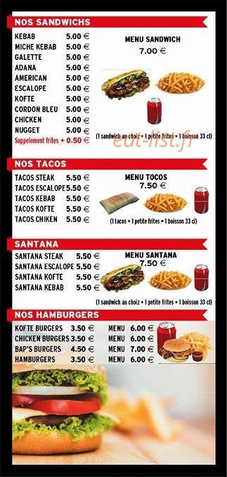 Misss kebab — carte page 2