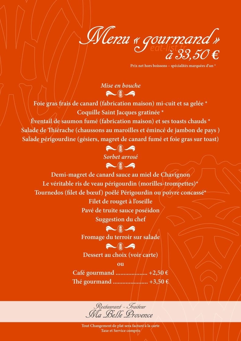 Ma belle Provence — carte page 4