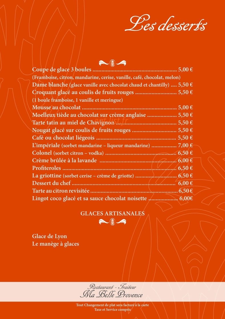 Ma belle Provence — carte page 5