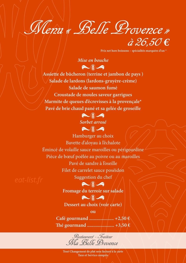 Ma belle Provence — carte page 3