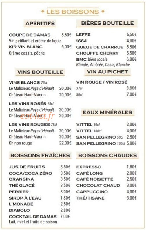 Comme à Damas — carte page 4