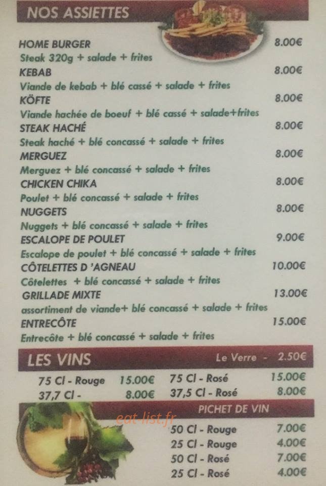 Galatasaray Kebap — carte page 4