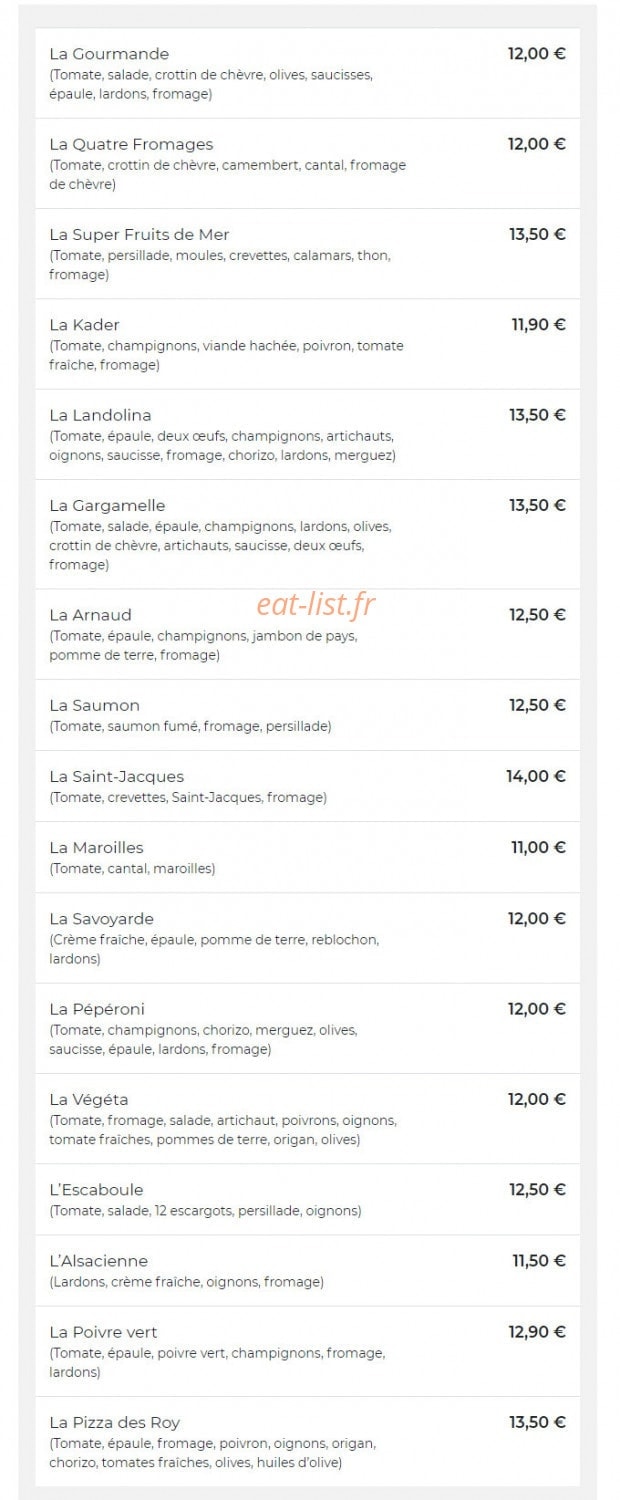 La Landolina — carte page 5