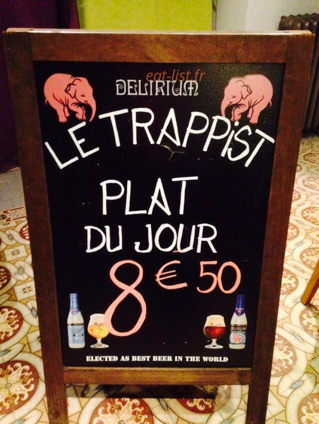 Le Trappist — carte page 1