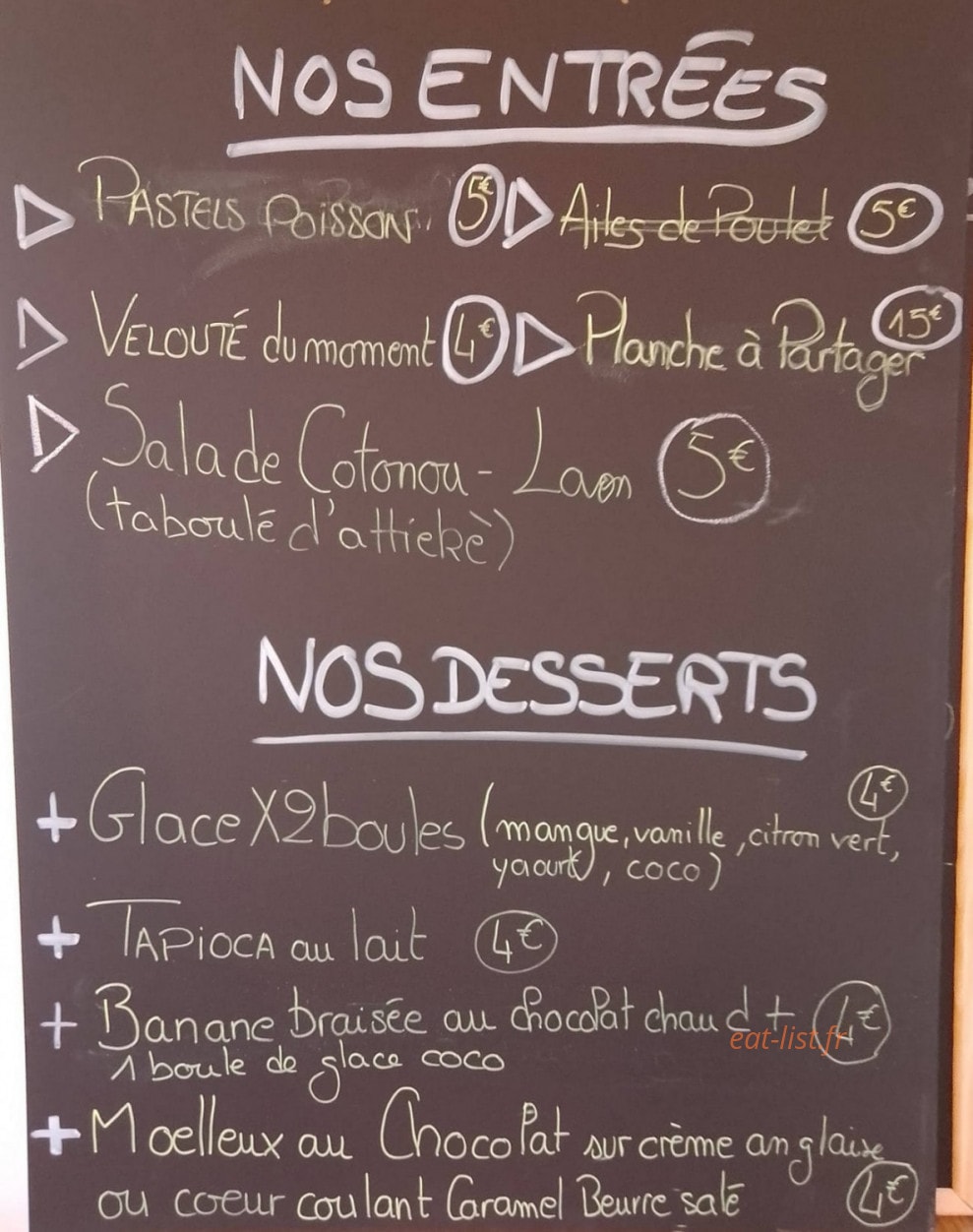 Maquis La Braise — carte page 1