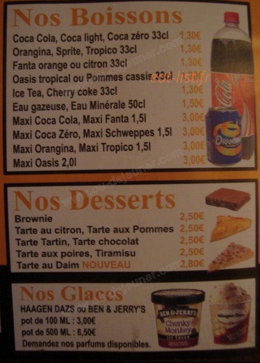 Pizza bueno — carte page 7