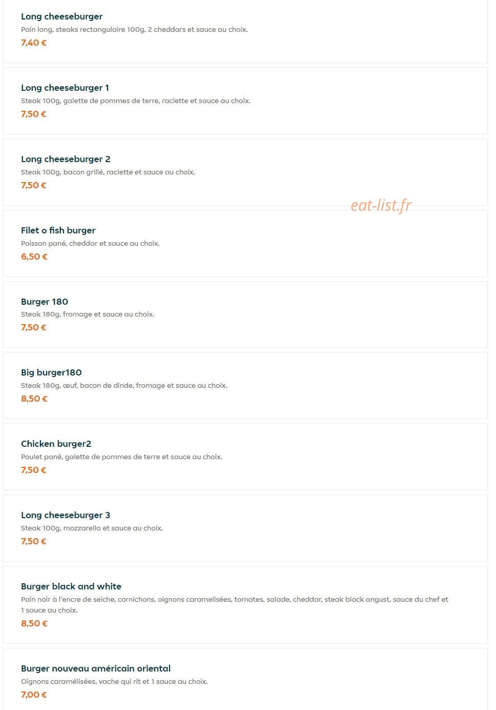 Snack Ino — carte page 13