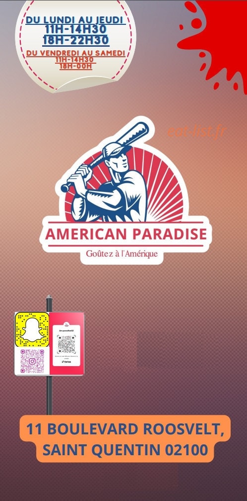 American Paradise — carte page 1