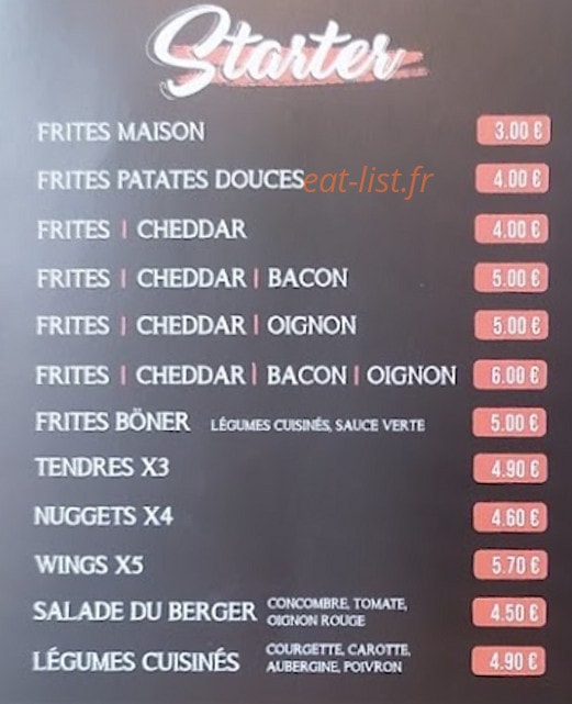 Böner — carte page 2