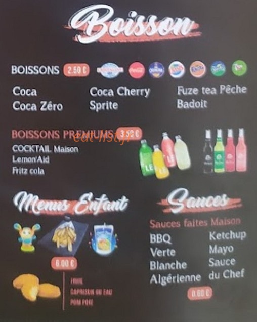 Böner — carte page 5