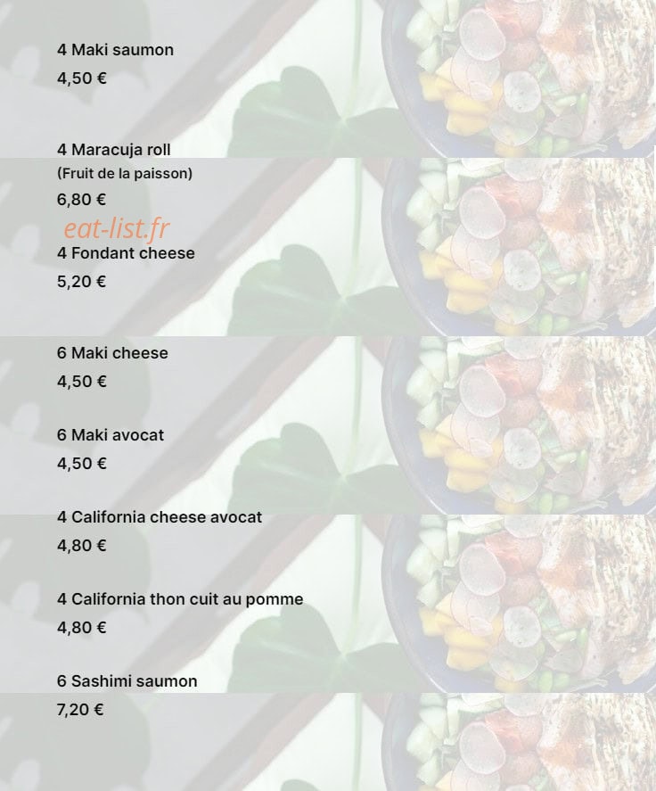 Dayliss — carte page 2