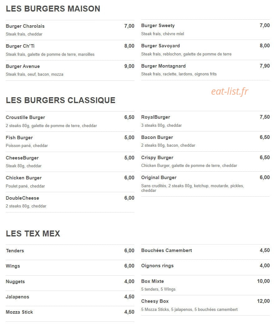 Good Naan — carte page 2