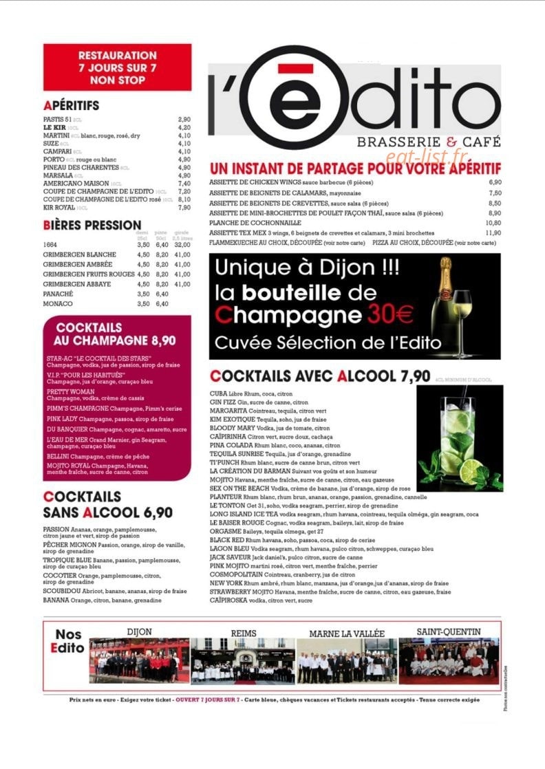 L'édito — carte page 1