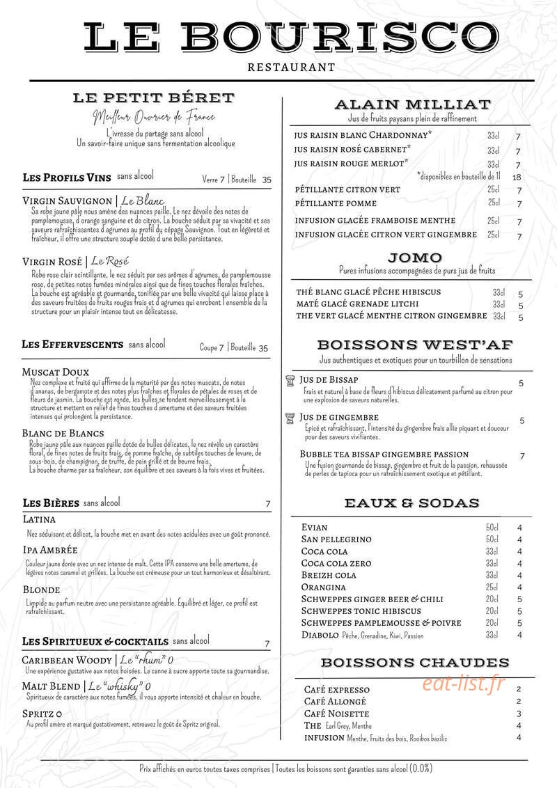 Le Bourisco — carte page 2