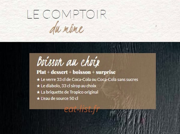 Le Comptoir du Malt — carte page 8