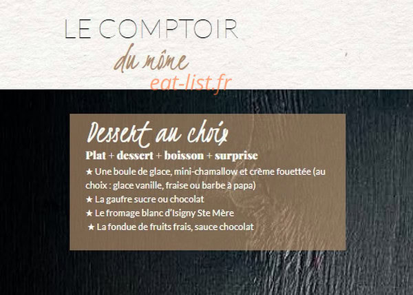 Le Comptoir du Malt — carte page 7