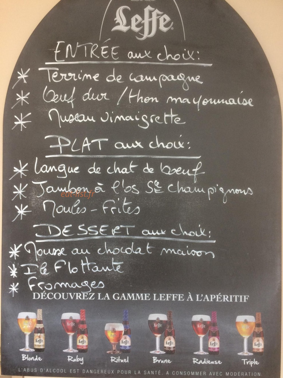 Le Cyrano — carte page 1