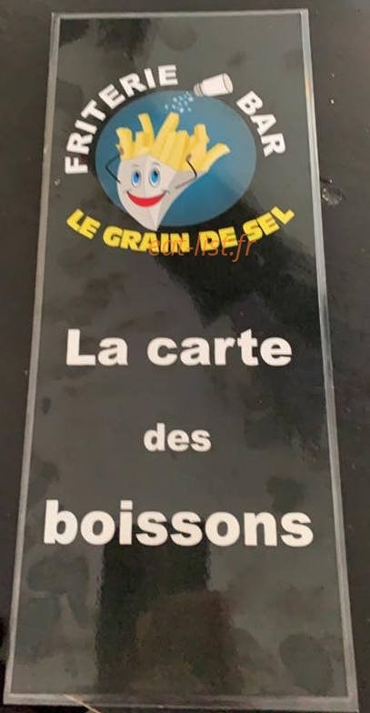 Le Grain de Sel — carte page 3