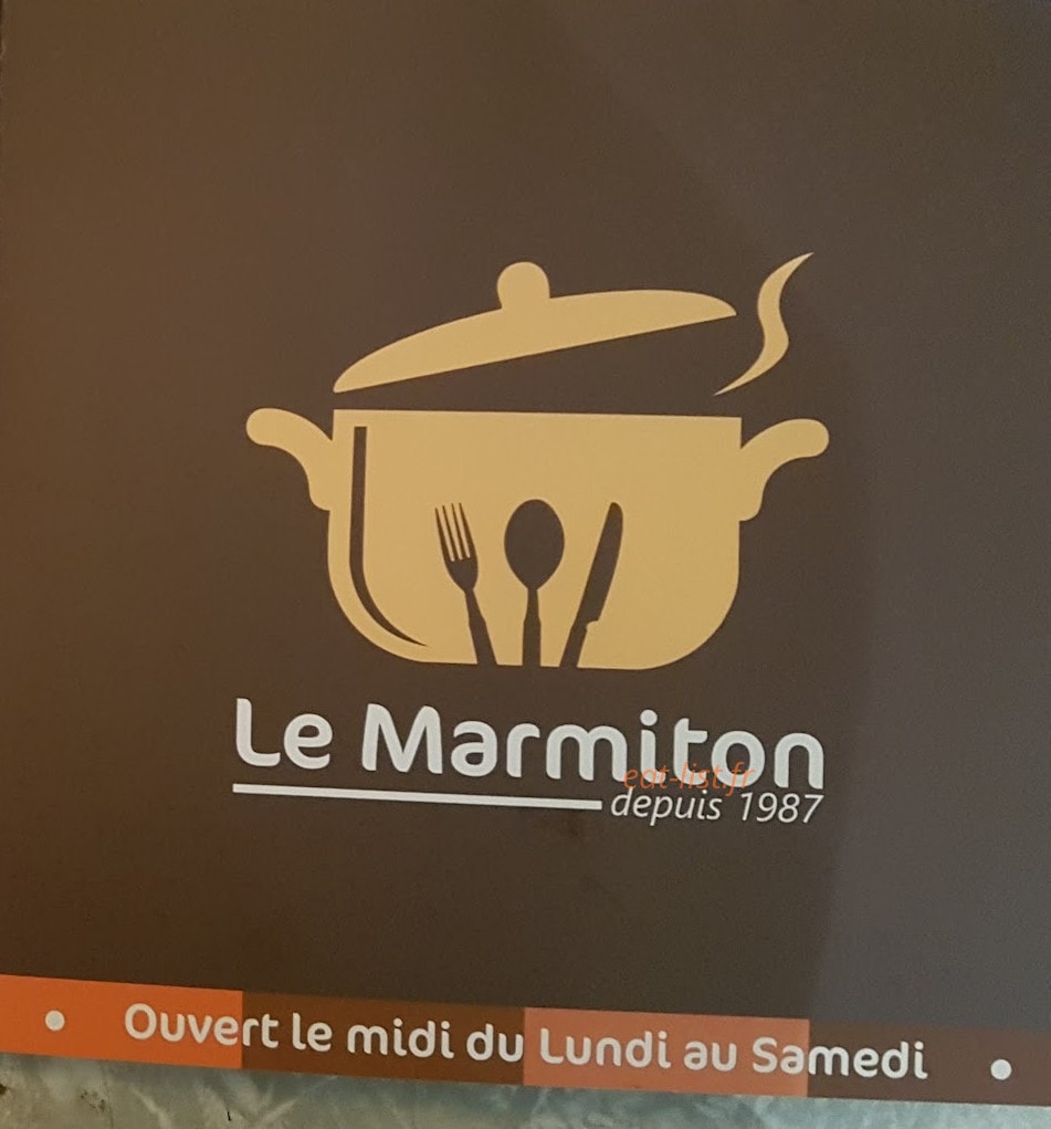 Le Marmiton — carte page 1