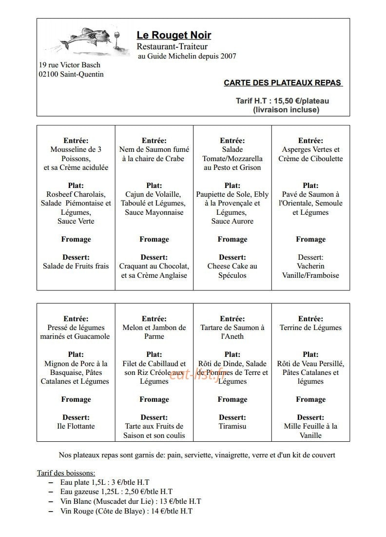 Le Rouget Noir — carte page 5