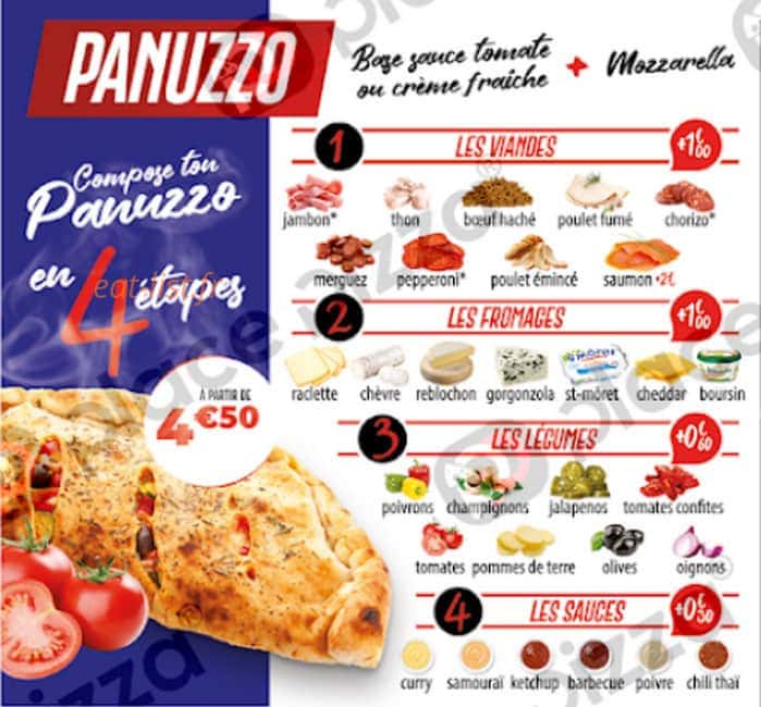 Place Pizza — carte page 5