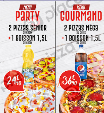 Place Pizza — carte page 9