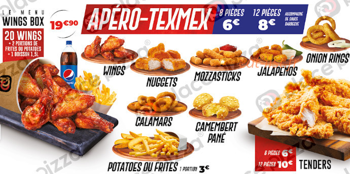 Place Pizza — carte page 7