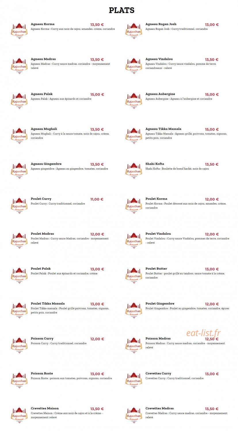 Rajasthan — carte page 2
