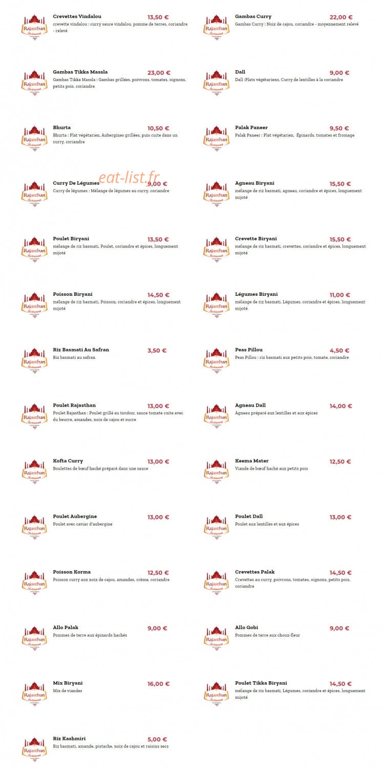 Rajasthan — carte page 3