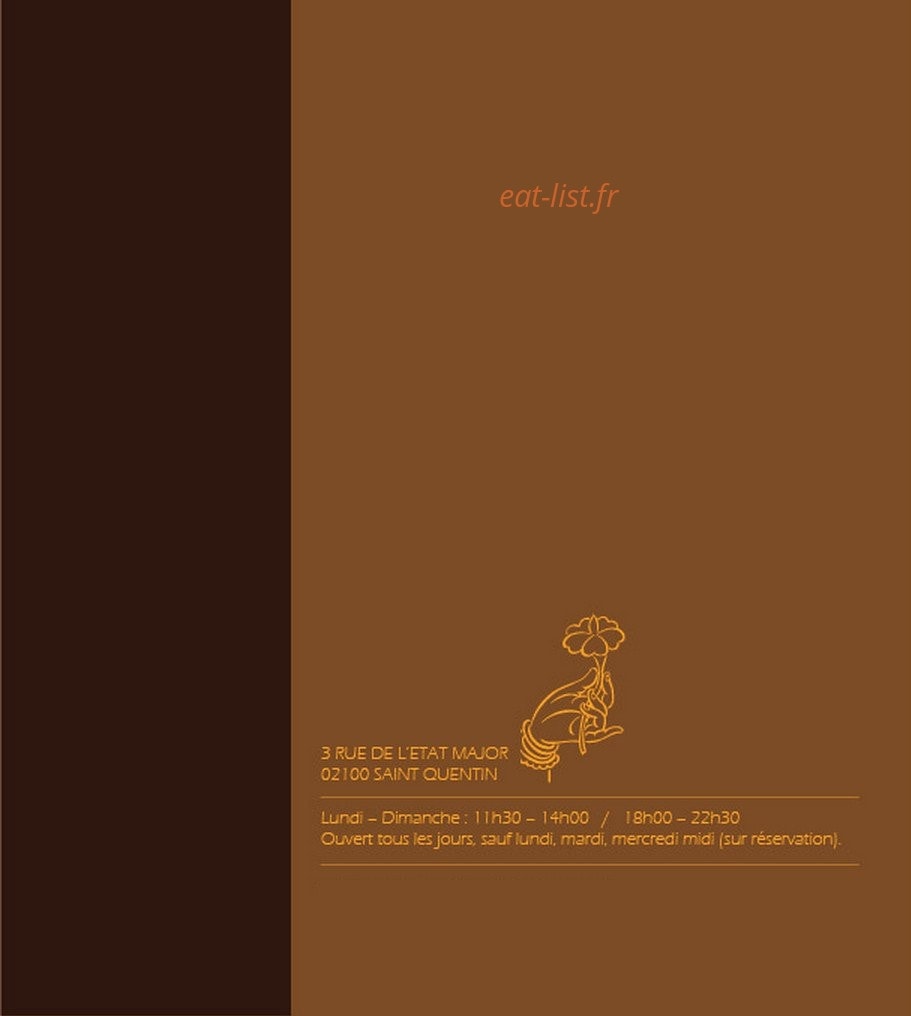 Resto Thai — carte page 11