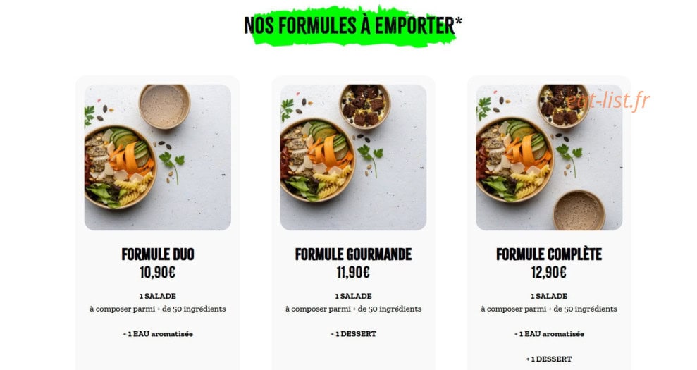 Salad&Co — carte page 5