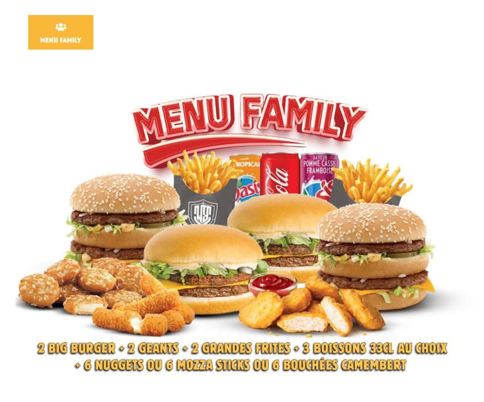 Warrior Burger — carte page 5