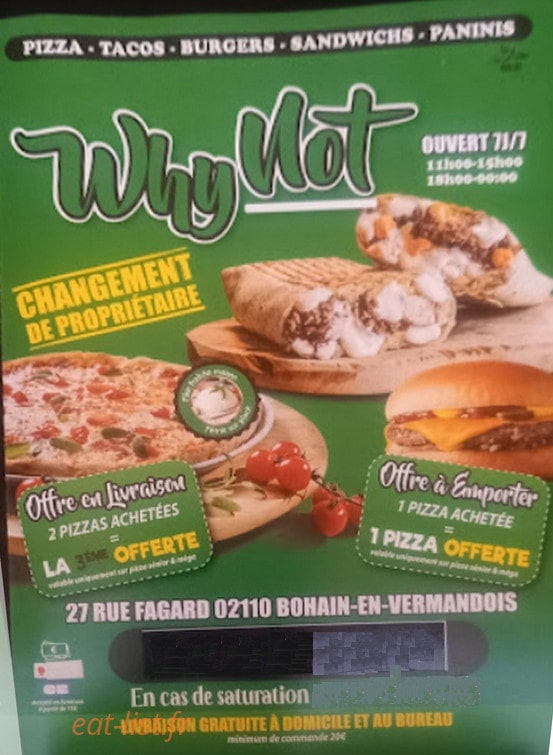 Why Not — carte page 1