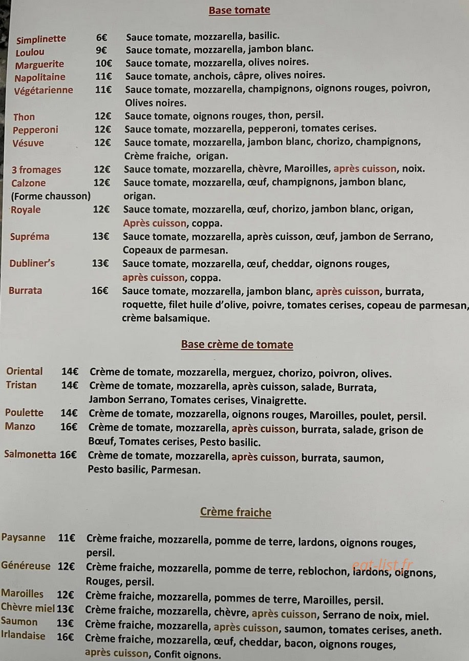 L'atelier — carte page 2